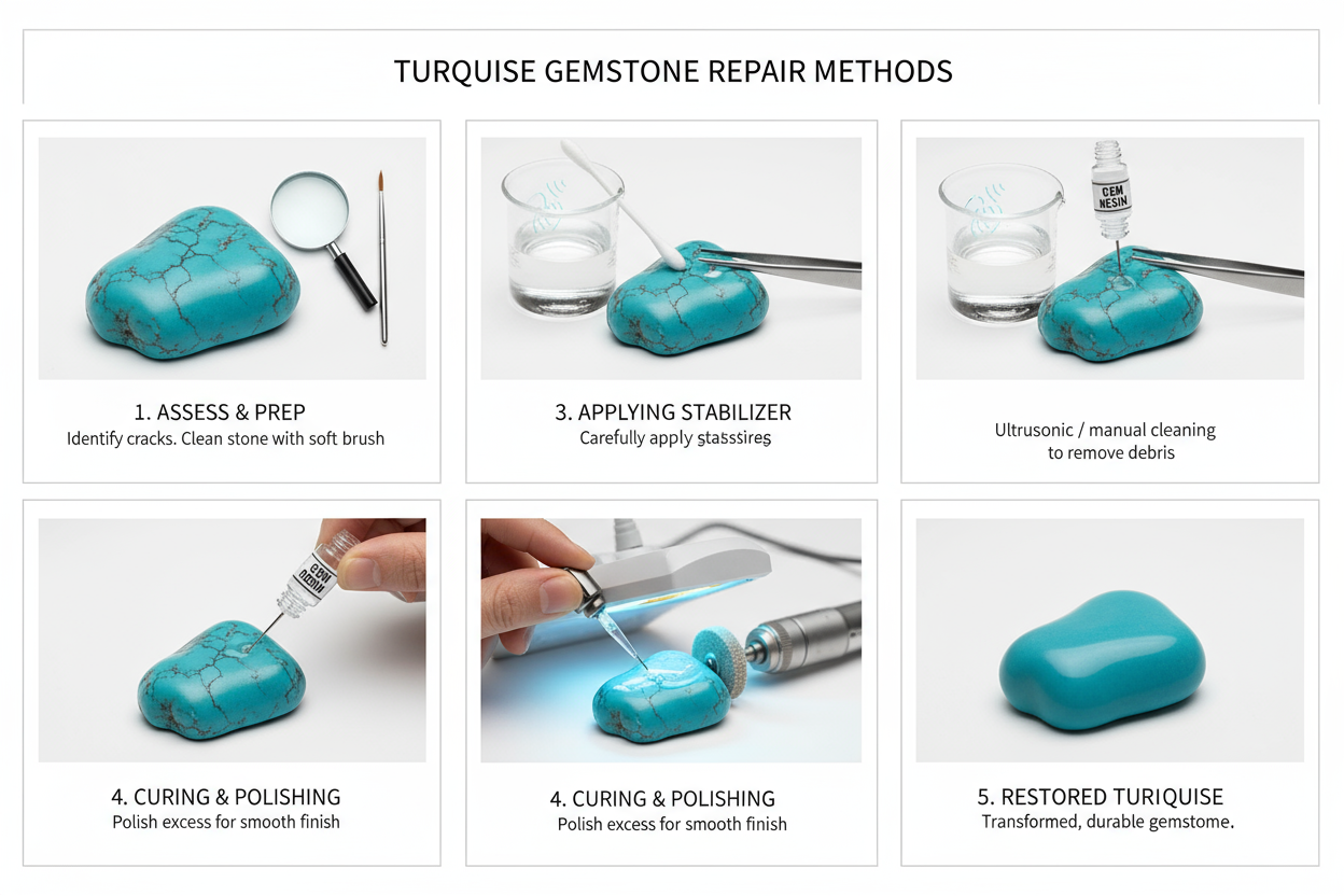 Turquoise Repair Methods