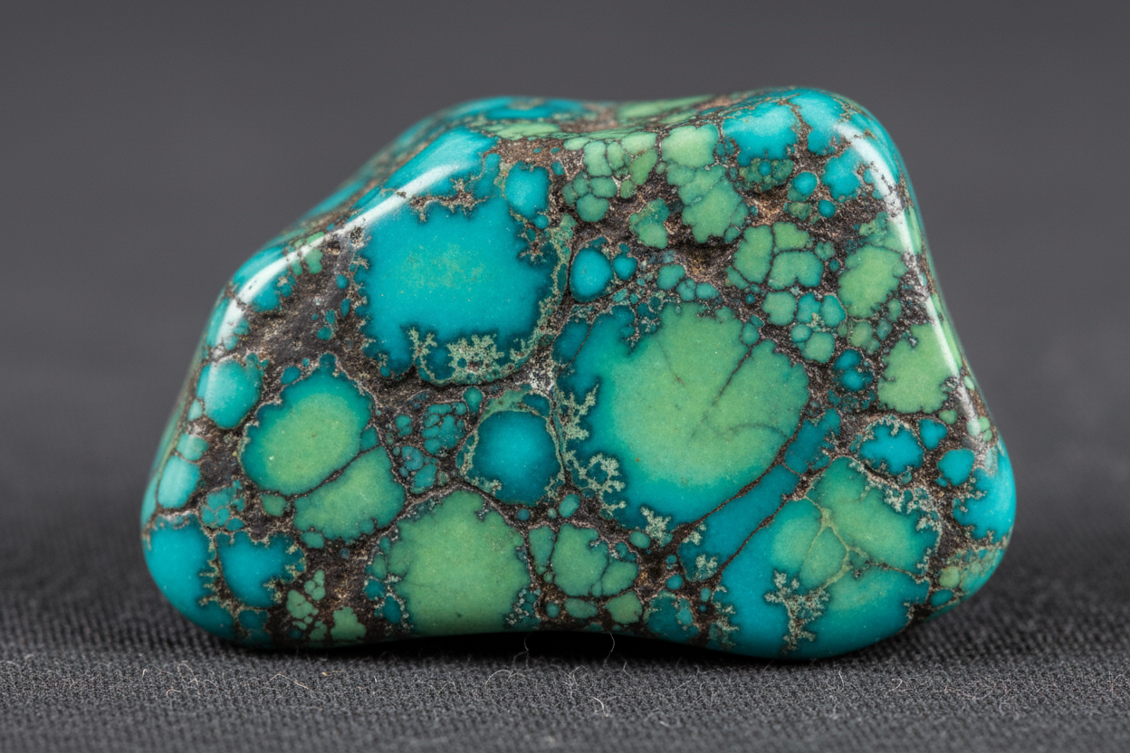 The Aesthetics of Turquoise Iron Veins