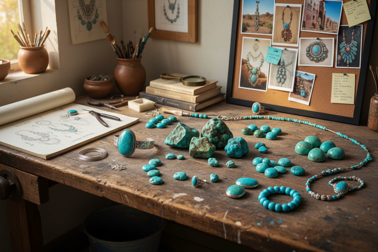 Turquoise and Modern Design
