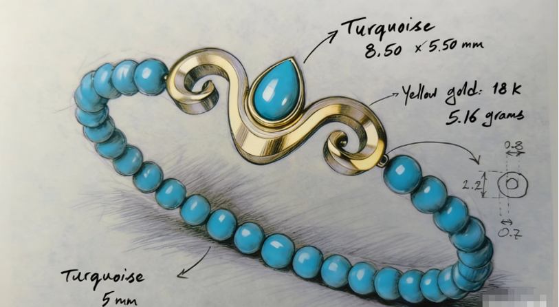 New Arrival | Turquoise Aries Bracelet: For The Fearless Trailblazer