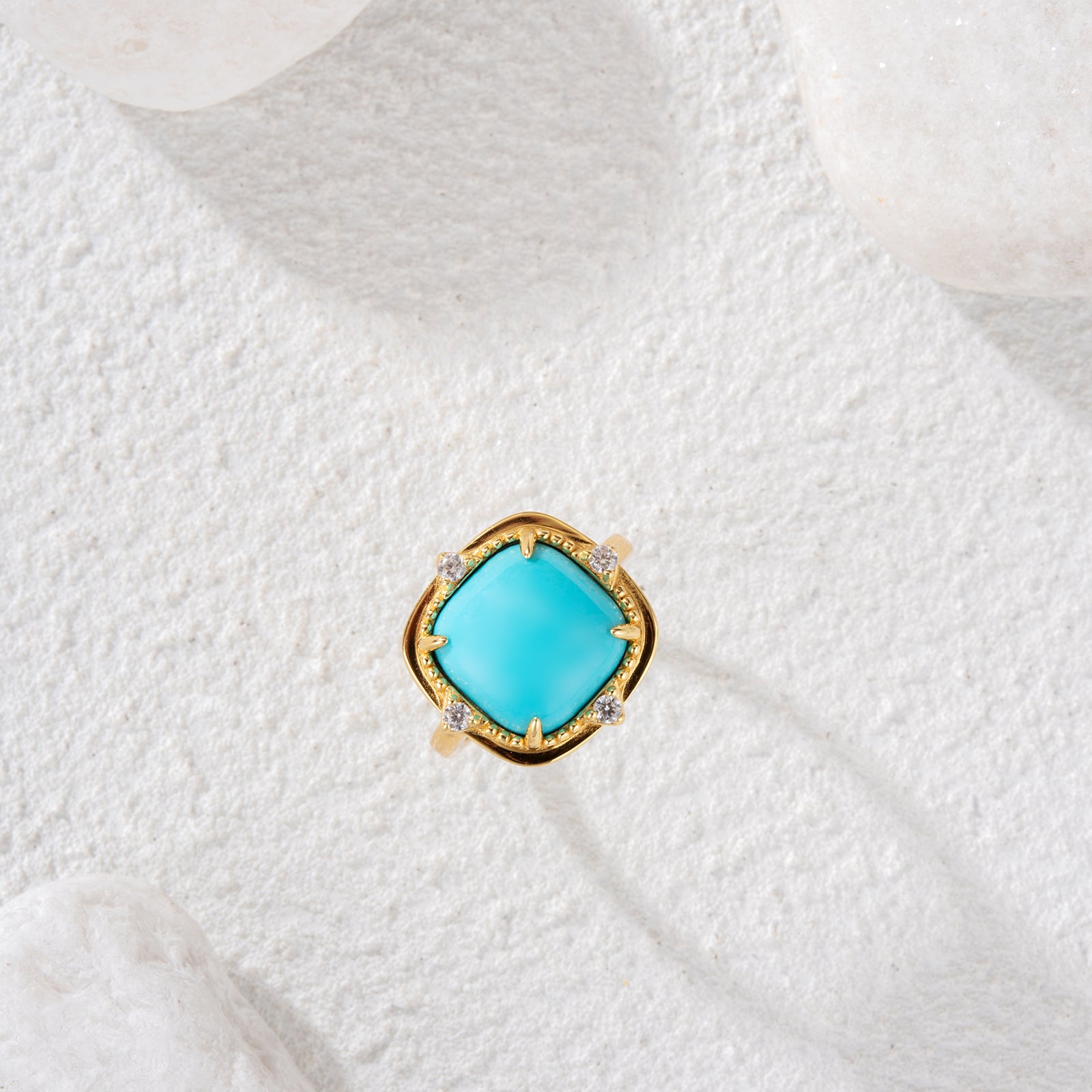 NO.10 0.47 in Turquoise Ring