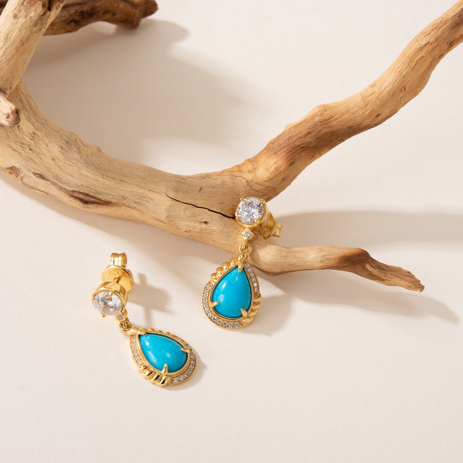 NO.1 Teardrop Earrings