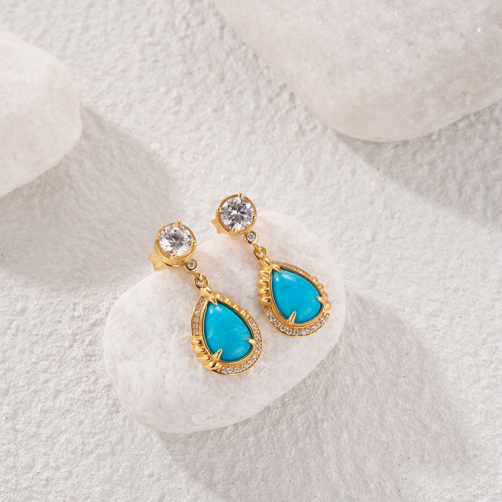 NO.1 Teardrop Earrings