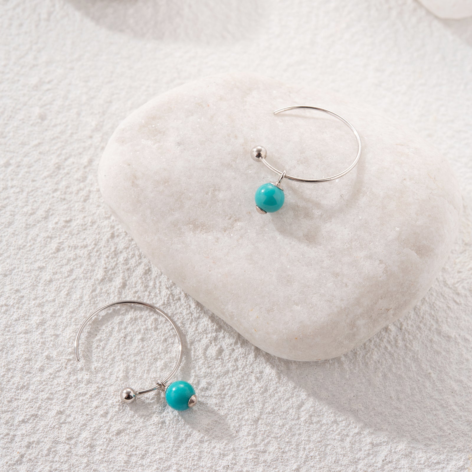 NO.3 Turquoise Earrings